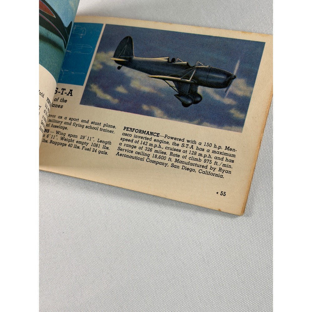 1943 Airplanes of the U.S.A. Whitman WWII Booklet – B-17 B-24 Mars - Picture 12 of 12